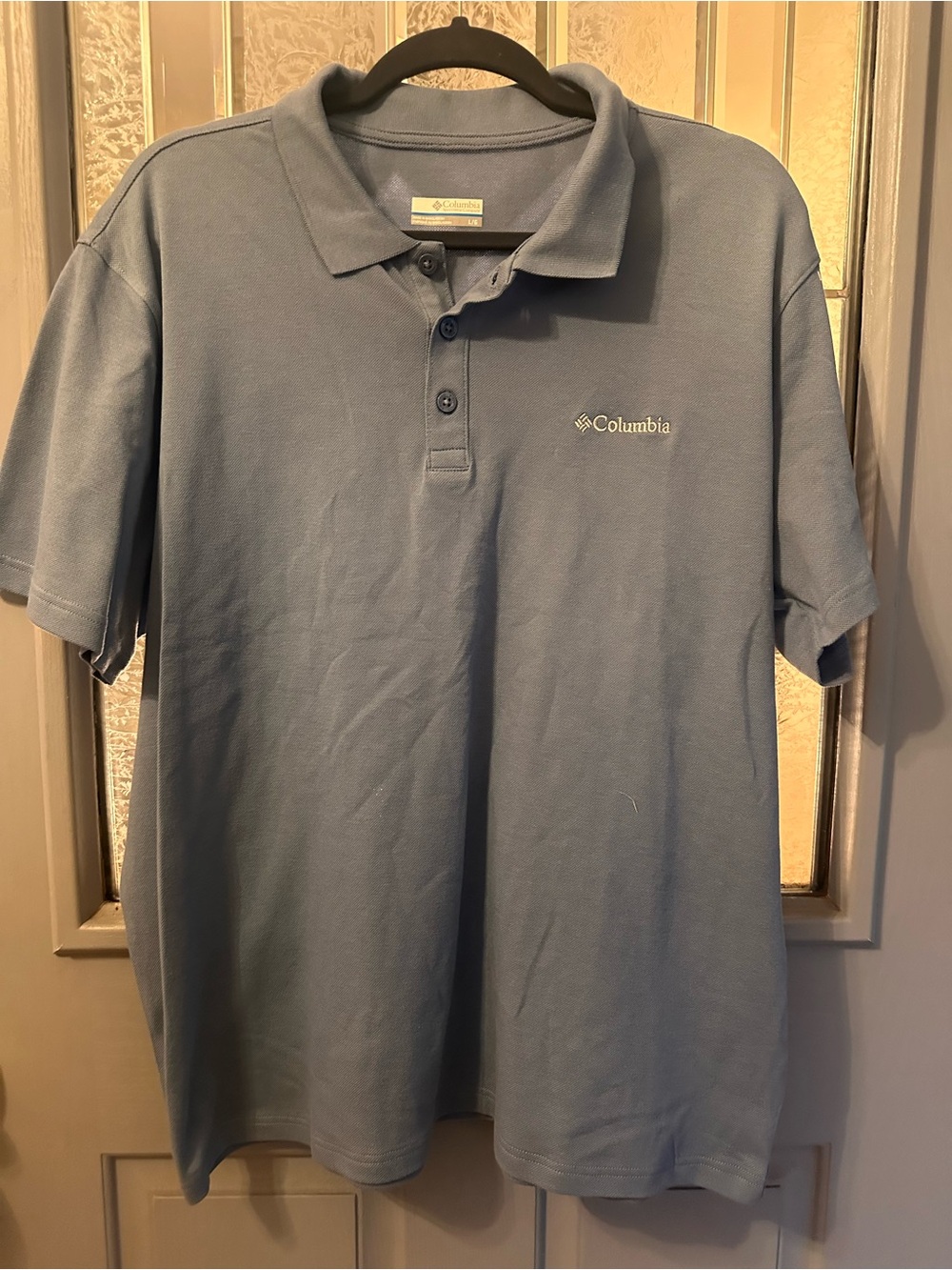 Columbia Men's Polo Shirt - Blue
